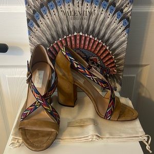 New Valentino Heel Sandals size 38